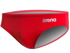 Плавки-сліпи для хлопців Arena TEAM SWIM BRIEFS SOLID червоний, білий Діт 164см 00000023411