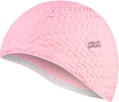 Шапка для плавання Aqua Speed ​​BOMBASTIC TIC-TAC 5716 пастельно-рожевий Жін OSFM 00000015625