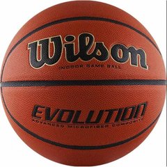 М'яч баскетбольний Wilson Evolution brown size 7 WTB0516
