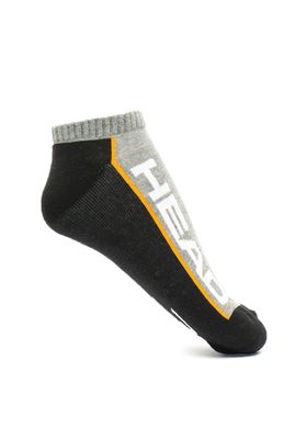Шкарпетки Head PERFORMANCE SNEAKER 2PPK UNISEX чорний, сірий Уні 35-38 00000005113