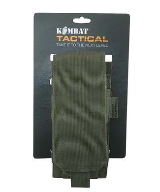 Итог под магазины АК KOMBAT UK Single ORIGINAL Style Mag Pouch (kb-sosmp-olgr) kb-sosmp-olgr