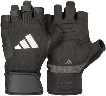 Рукавички для тренінгу Adidas Strength Training Gloves чорний Уні M ADGB-15042