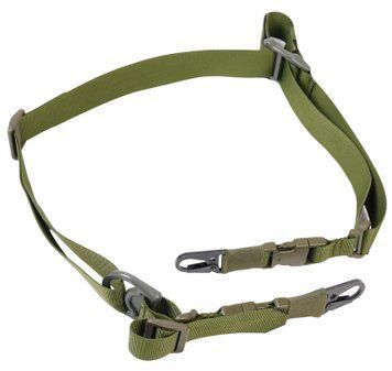 Ремінь 2-точковий Kiborg Gun Sling G-2 з пряжкою швидкого регулювання Triple-X Olive k8030