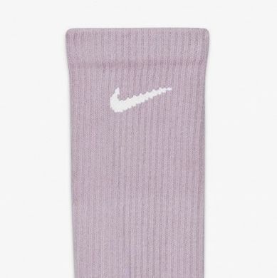 Шкарпетки Nike U NK EVERYDAY PLUS CUSH CREW білий, рожевий, фіолетовий Уні 42-46 00000023798