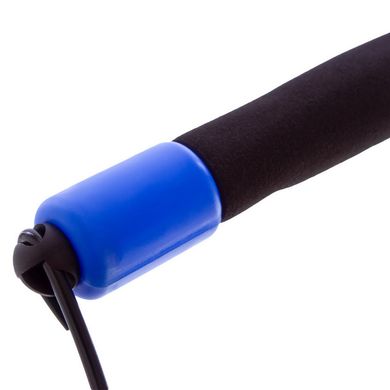 Скакалка с электронным счетчиком SP-Sport FI-2512, черно-синяя 2.8м FI-2512
