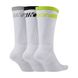 Шкарпетки Nike U NK EVERYDAY PLUS CUSH CREW 3PR білий, мультиколор Уні 34-38 00000012897 фото 1