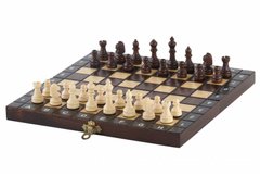 Шахи MADON Набір: шахи, шашки, нарди коричневий, бежевий Уні 26,5х26,5см арт 142 00000021794