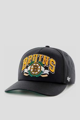 Кепка 47 Brand BRUINS LAUREL CAPTAIN DTR черный, зеленый Уни OSFA 00000021328