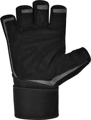 Тренировочные перчатки RDX GYM GLOVES MICRO черный, серый S (WGM-L4G) 00000041889
