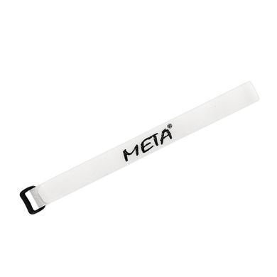 Ремінець із застібкою Velcro для жердин Meta Velcro Strap білий Уні OFSM 1210010200