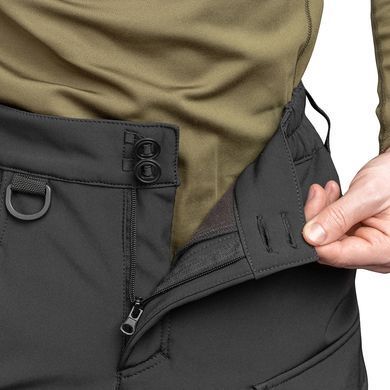 Штани тактичні демісезонні для ЗСУ Brotherhood UTP 2.0 SOFTSHELL чорні BH-SS-Black-44-170