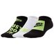Шкарпетки Nike Y NK EVERYDAY LTWT NS 3PR - HB чорний, білий, зелений Діт 34-38 00000016000 фото 3