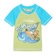 Топ солнцезащитный для мальчиков Aqua Speed ​​SURF-CLUB T-SHIRT 2020 зеленый, голубой Дет 104см 383-04 фото 3