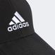 Кепка Adidas BBALLCAP LT EMB чорний Уні OSFW (56-57 см) 00000029305 фото 2