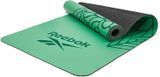 Коврик для йоги Reebok Natural Rubber Yoga Mat зеленый, мандала Уни 176 х 61 х 0,4 см RAYG-11085GN