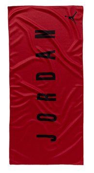 Рушник Nike JORDAN COOLING TOWEL MEDIUM червоний, чорний Уні 35x76 cм 00000028934