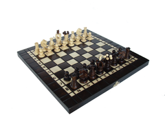 Шахи MADON Набір: шахи, шашки, нарди коричневий, бежевий Уні 35х35см арт MD143 00000021795