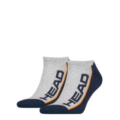 Шкарпетки Head PERFORMANCE SNEAKER 2PPK UNISEX синій, сірий Уні 35-38 00000005115