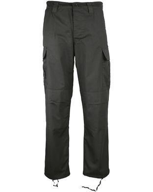 Штани тактичні KOMBAT UK M65 BDU Ripstop Trousers (kb-m65bdurt-blk-38) kb-m65bdurt-blk-38