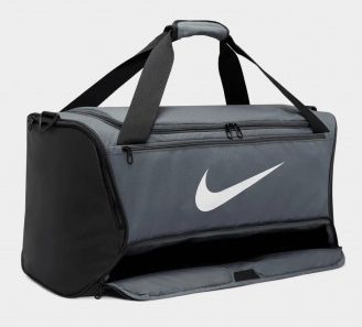 Сумка Nike NK BRSLA M DUFF - 9.5 60L сірий, чорний Уні 63,5х30,5х30,5 см DH7710-068
