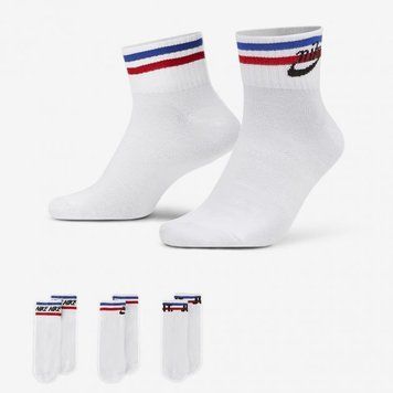 Шкарпетки Nike U NK NSW EVERYDAY ESSENTIAL AN 3PR білий Уні  DX5080-100