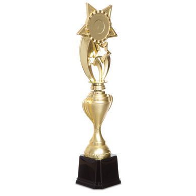 Фигура наградная эмблемоноситель SP-Sport Звезды JZ-19907B высота 36см., золото JZ-19907B