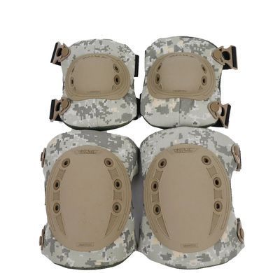 Комплект наколінники + налокітники Кіборг піксель (k1028) k1028