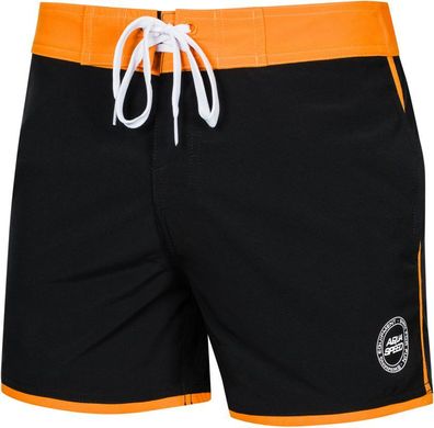 Плавки-шорти для чоловіків Aqua Speed AXEL 7184 чорний, помаранчовий Чол 44-46 (M) 00000021969