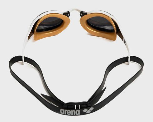 Очки для плавания Arena COBRA EDGE SWIPE черный, белый, золотой OSFM 006871-110