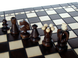 Шахи MADON Набір: шахи, шашки, нарди коричневий, бежевий Уні 35х35см арт MD143 00000021795 фото 4