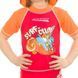 Топ солнцезащитный для мальчиков Aqua Speed ​​SURF-CLUB T-SHIRT 2021 красный, оранжевый Дет 104см 383-31 фото 4
