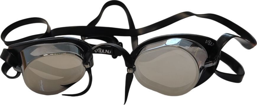Очки для плавания Volna ALTA II MIR черный, серый One Size 1554-99-1