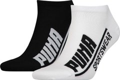 Шкарпетки Puma MEN LOGO SNEAKER 2P чорний, білий Чол 39-42 00000009475
