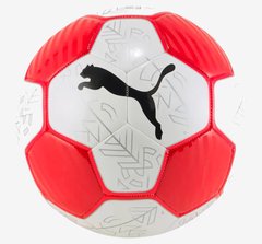 М'яч футбольний Puma PRESTIGE ball білий, червоний Уні 5 00000032379