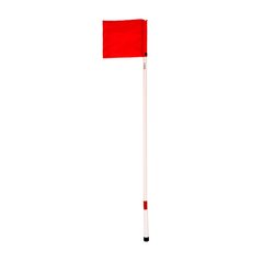 Набір з 4 кутових прапорів із пластиковою підставкою Meta Set of 4 Corner Flags Flexi Racer червоний 00000030175