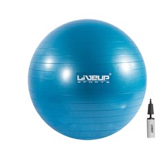 Фітбол (насос в комплекті) LiveUp ANTI-BURST BALL LS3222-55b