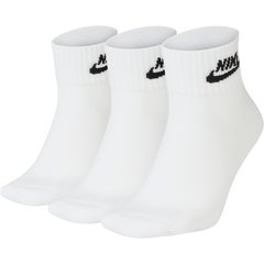Шкарпетки Nike U NK NSW EVRY ESSENTIAL ANKLE 3PR білий Уні 42-46 00000008573