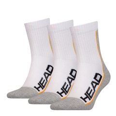 Шкарпетки Head PERFORMANCE SHORT CREW 3PPK UNISEX білий, сірий Уні 35-38 00000011737