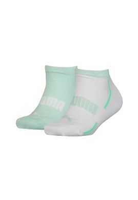 Шкарпетки Puma GIRLS MESH SNEAKER 2P ментоловий, білий Діт 35-38 00000009529