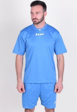 Форма (шорты+ футболка) Zeus KIT PROMO голубой Дет XXXS Z00578