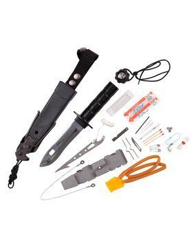 Ніж KOMBAT UK Explorer Knife Kit kb-ekk-blk