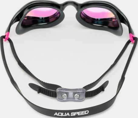 Очки для плавания Aqua Speed ​​VORTEX MIRROR 8885 черный One Size 229-79