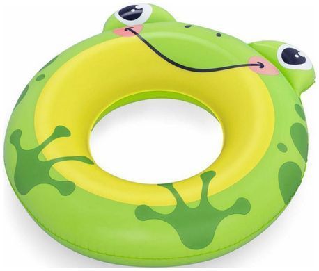 Плавальне кільце Aqua Speed BESTWAY SPLASHPALS Frog 56 см зелений Діт age 3-6 61672