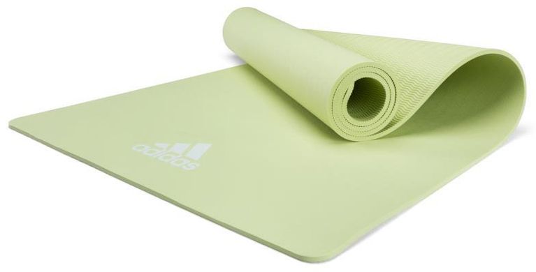 Килимок для йоги Adidas Yoga Mat зелений Уні 176 х 61 х 0,8 см 00000026177