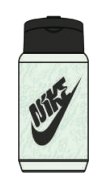 Пляшка Nike TR RENEW RECHARGE STRAW BOTTLE 16 OZ зелений, чорний Уні 437 мл 00000029736
