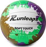 М'яч волейбольний Runleaps Green Purple size 5 Runleaps GP