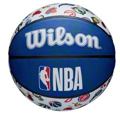 М'яч баскетбольний Wilson NBA ALL TEAM BSKT RWB size 7 WTB1301XBNBA