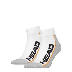 Шкарпетки Head PERFORMANCE QUARTER 2PPK UNISEX білий, сірий Уні 39-42 00000005118