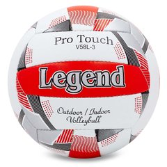 Мяч волейбольный LEGEND LG5406 (PU, №5, 3 сл., сшит вручную) LG5406
