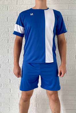 Футбольная форма X2 League (футболка+шорты), размер S (синий/белый) X2001B/W-S X2001B/W